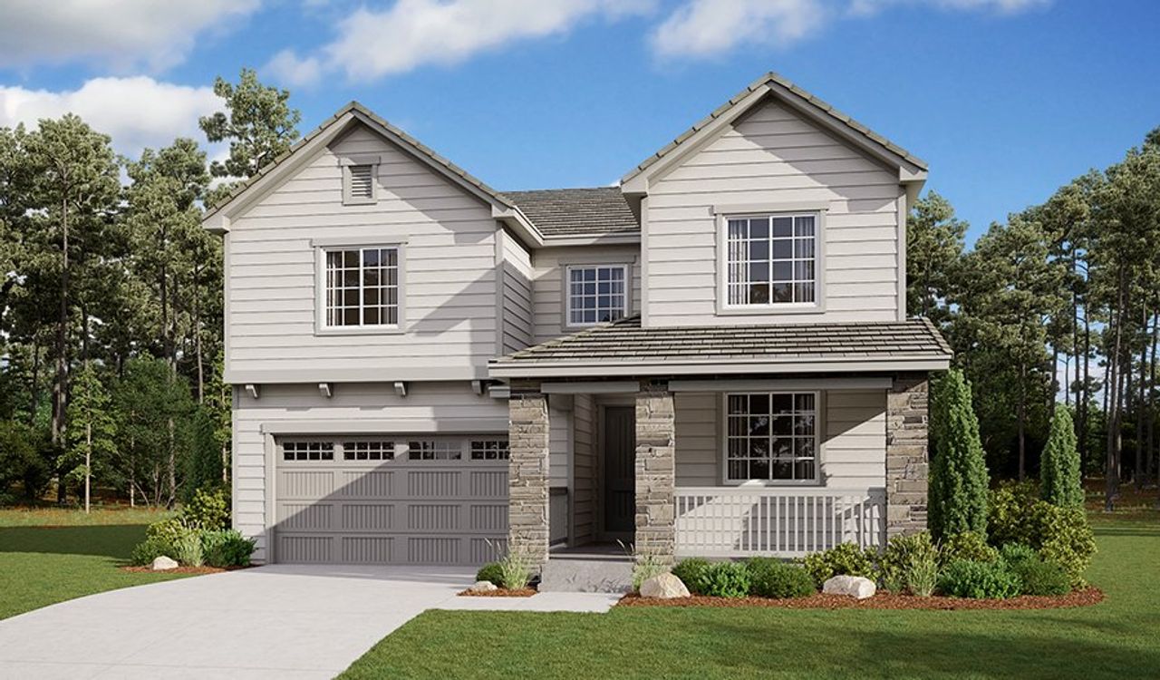 The Coronado - Elevation B The Coronado - Elevation B