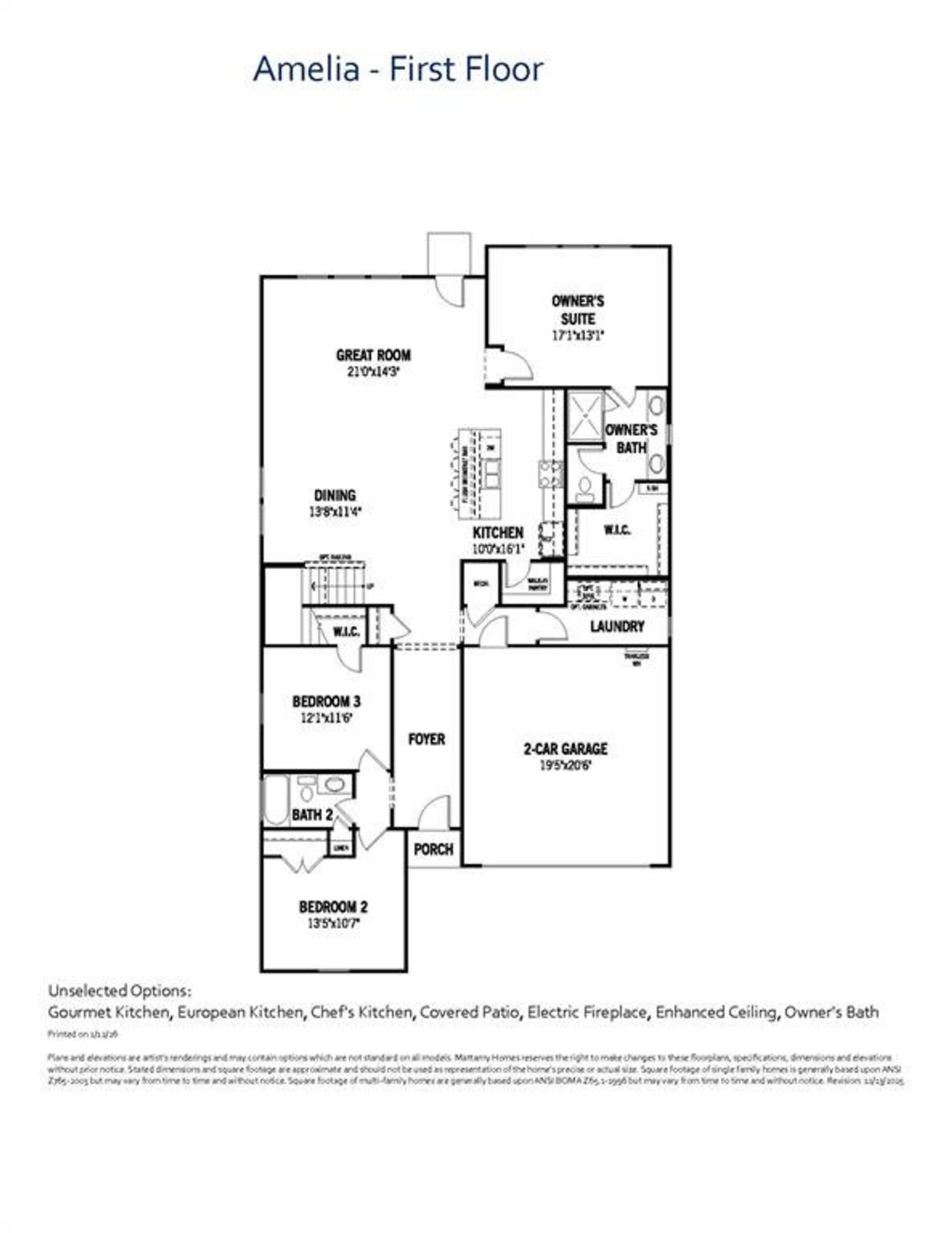 Amelia - First Floor