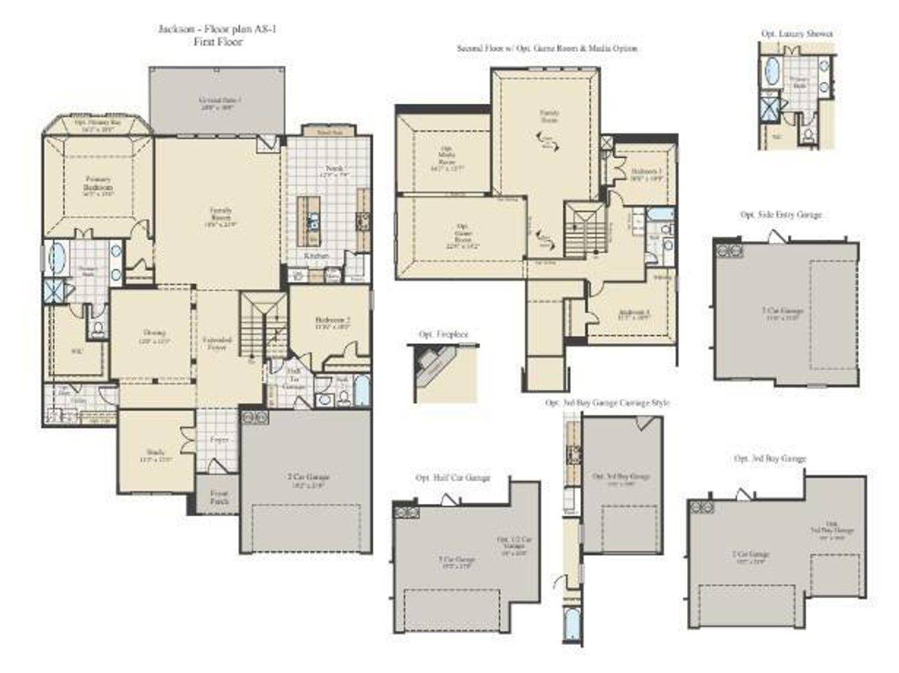 2D floor plan layout of this home in Callan Village, Lorena, TX (Image 2).