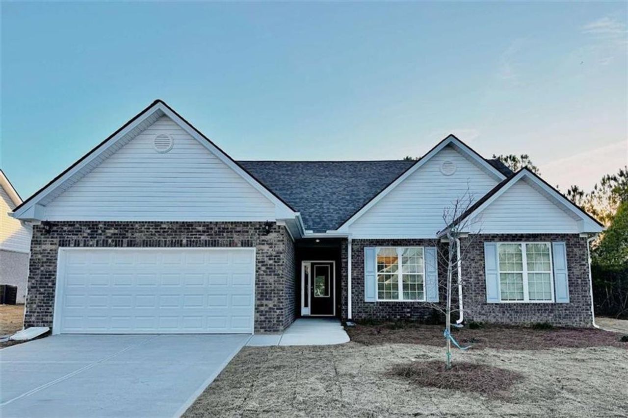 Front exterior of a new home in , Gray, GA, highlighting curb appeal (Image 2).