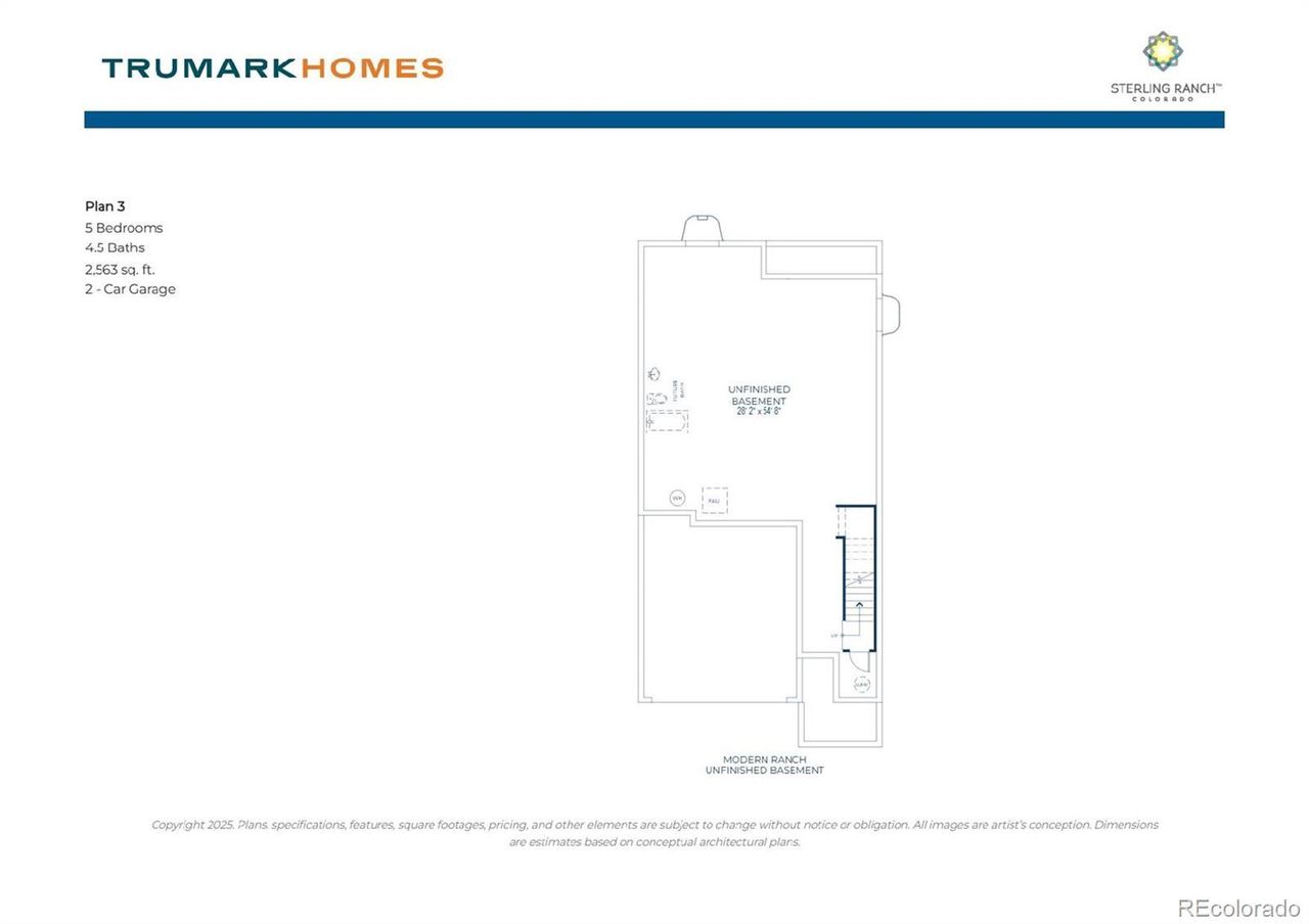 2D floor plan layout of this home in , Littleton, CO (Image 2).
