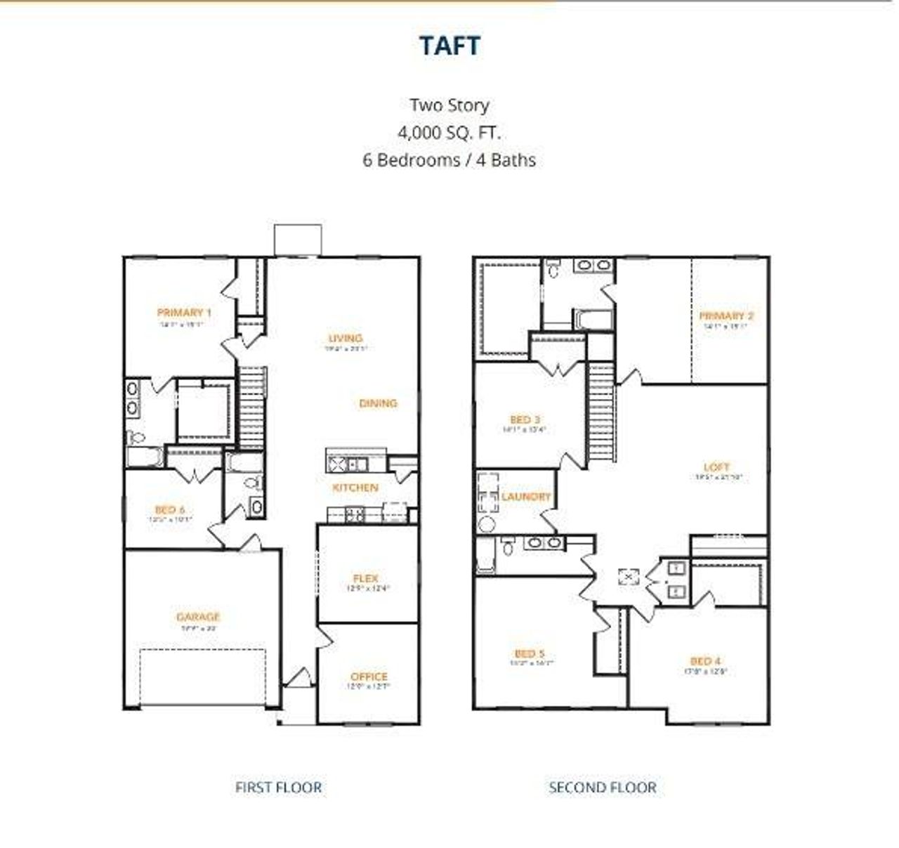 Taft Floor Plan Taft Floor Plan