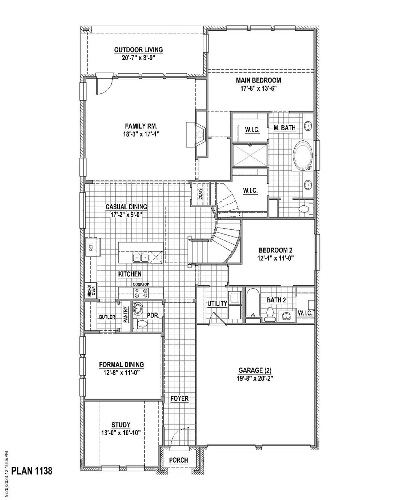 Plan 1138 1st Floor