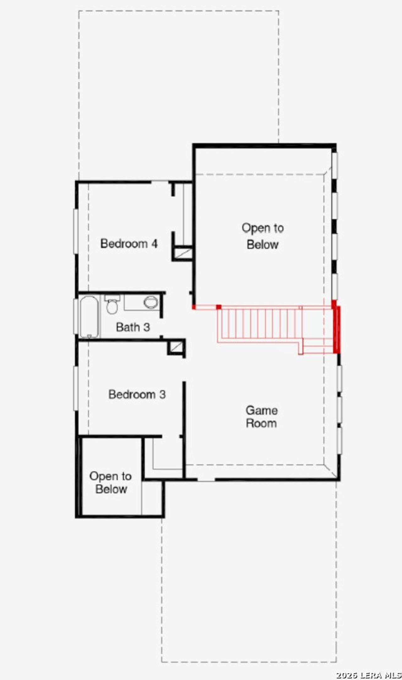 2D floor plan layout of this home in Sunflower Ridge, New Braunfels, TX (Image 2). 2D floor plan layout of this home in Sunflower Ridge, New Braunfels, TX (Image 2).
