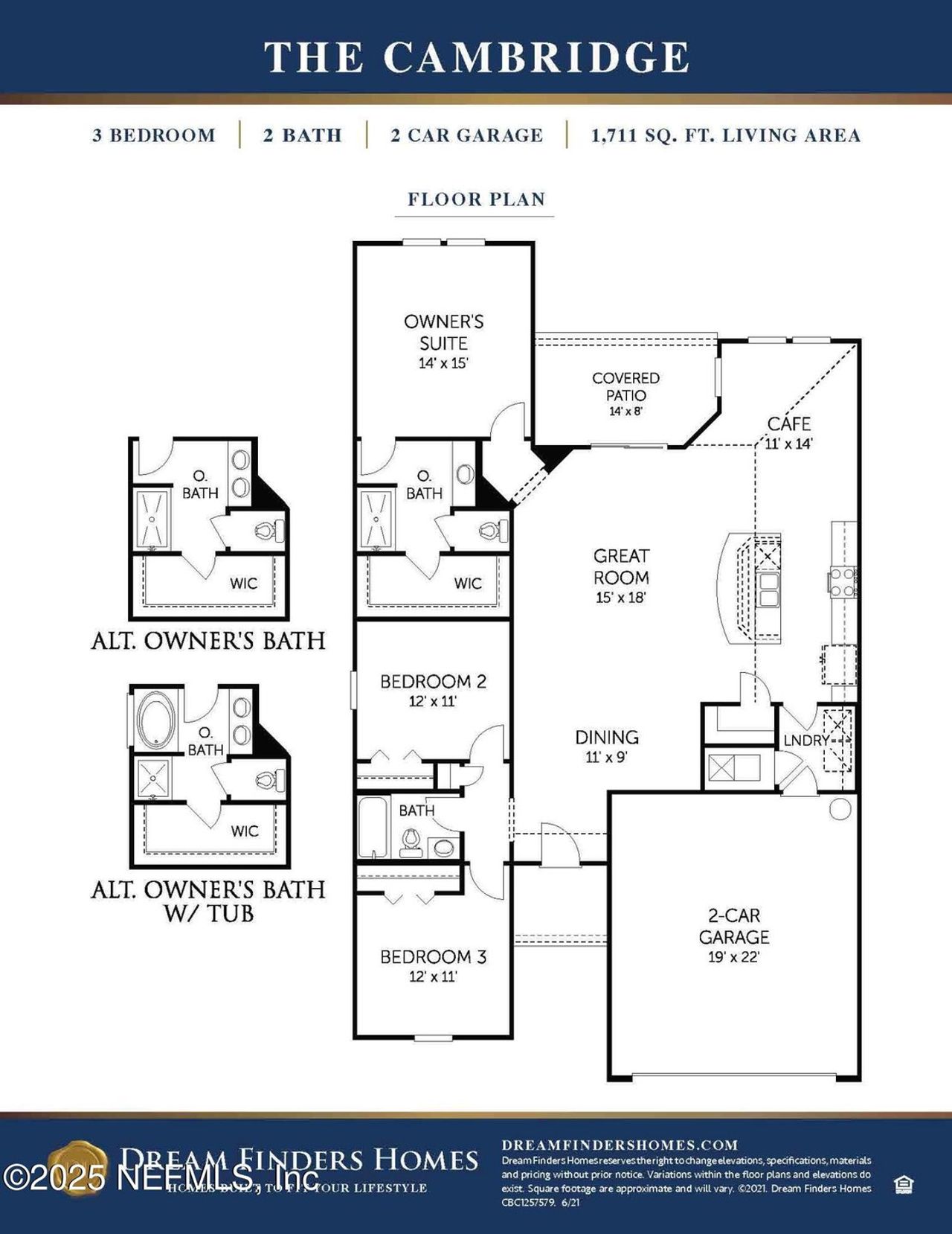 2D floor plan layout of this home in Cordova Palms, St. Augustine, FL (Image 2). 2D floor plan layout of this home in Cordova Palms, St. Augustine, FL (Image 2).