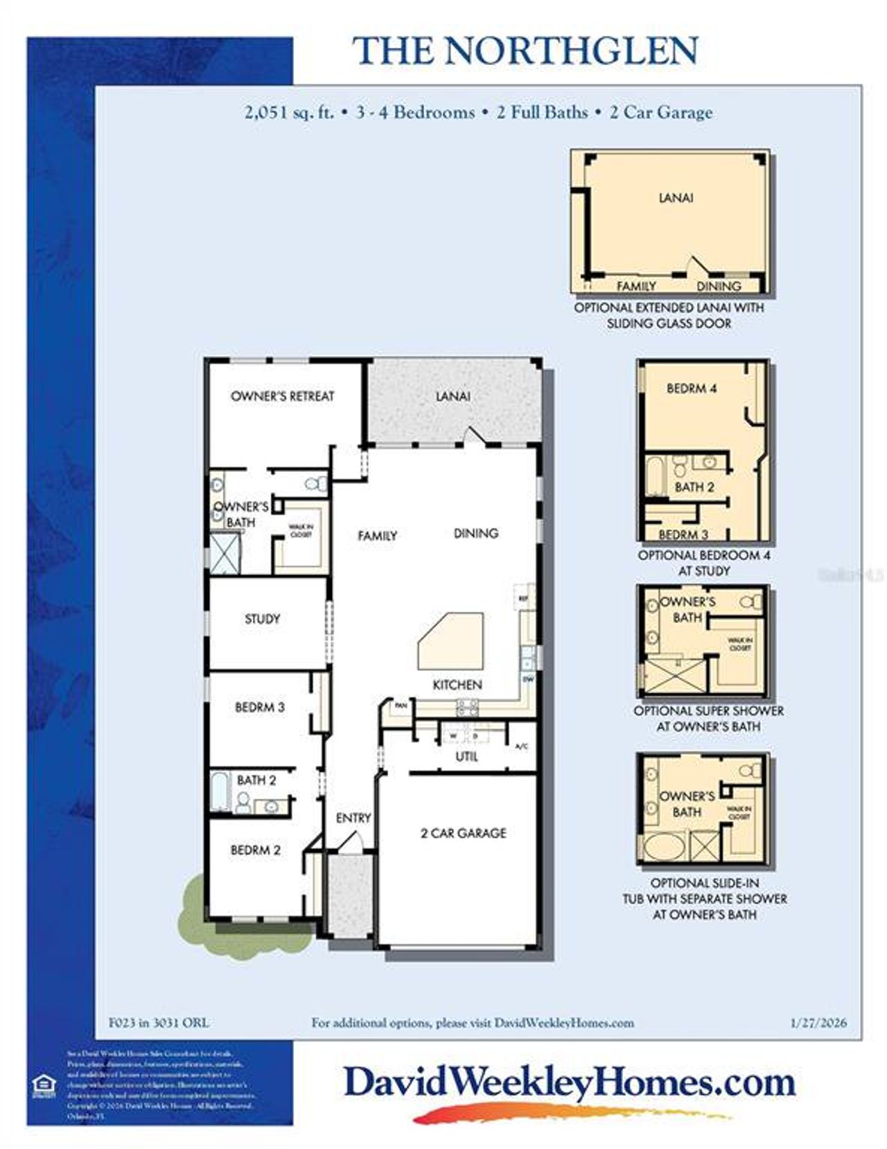 2D floor plan layout of this home in Lakeside at Satilla, St. Cloud, FL (Image 2). 2D floor plan layout of this home in Lakeside at Satilla, St. Cloud, FL (Image 2).
