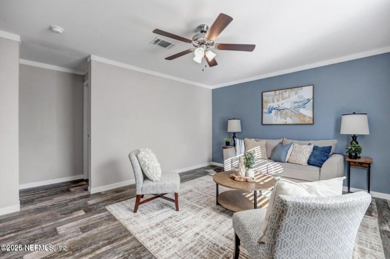 Furnished interior view inside a new home in , Bunnell (Image 2).