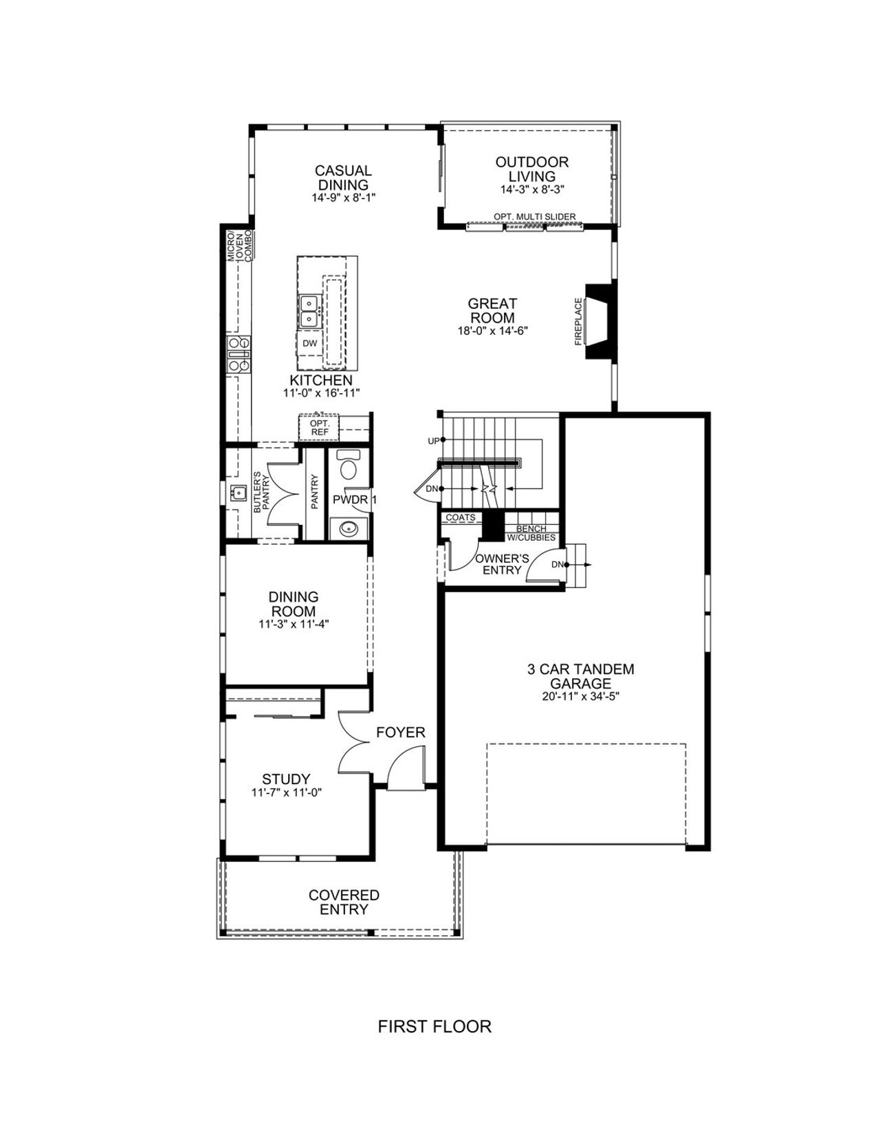 2D floor plan layout of this home in West Grange, Longmont, CO (Image 2).