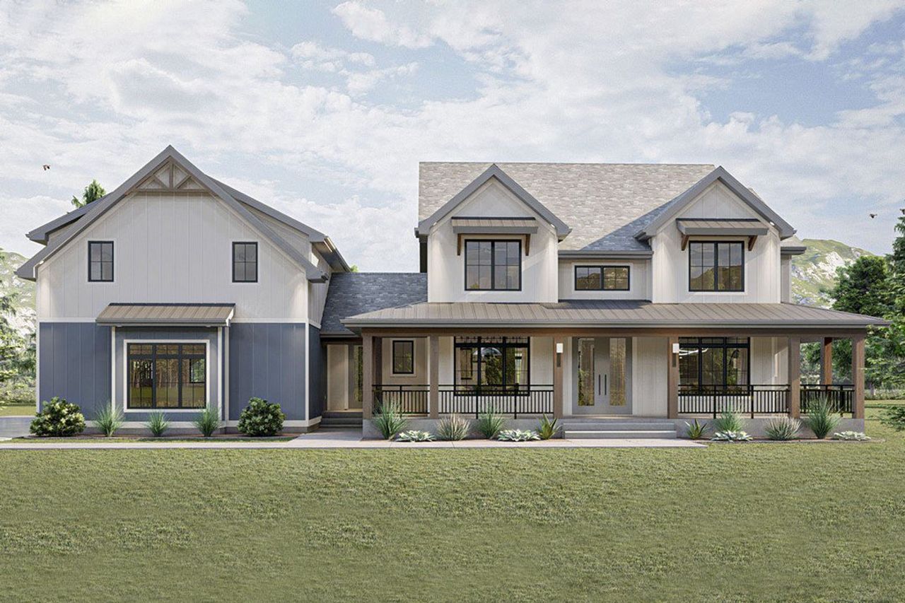 Representative exterior photo of a completed home built from the The Sedona by Remington Custom Homes in Bella Crossing, Benbrook, TX (Image 2).