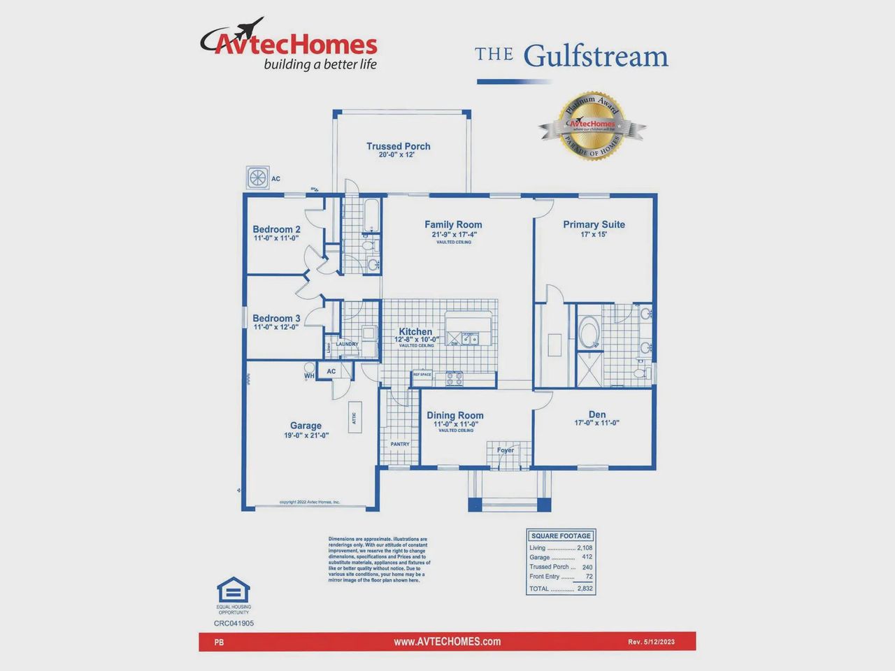 2D floor plan layout of this home in Palm Bay & South Brevard, Palm Bay, FL (Image 2). 2D floor plan layout of this home in Palm Bay & South Brevard, Palm Bay, FL (Image 2).