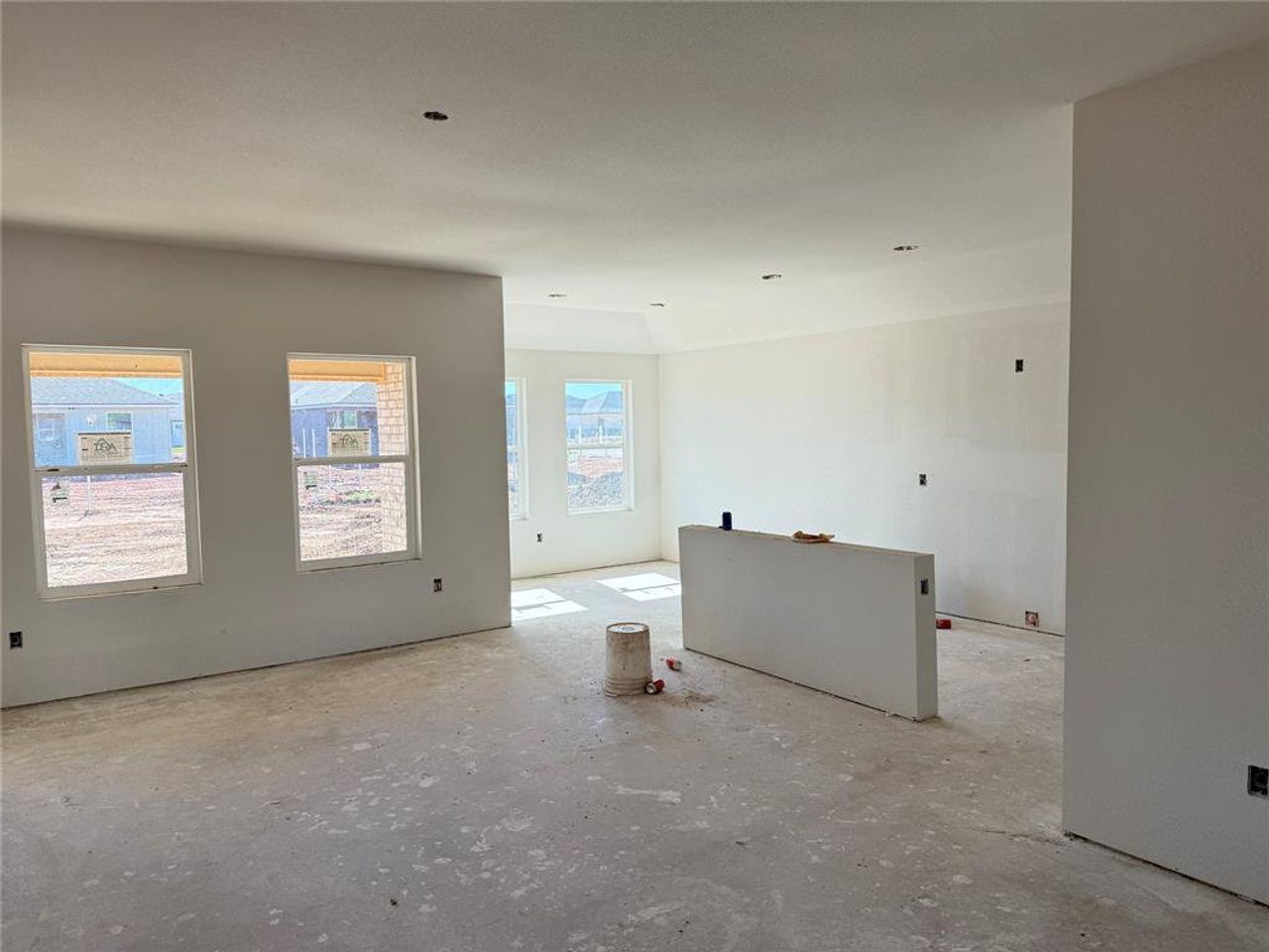 In-progress construction of a new home in , Abilene, TX (Image 2).