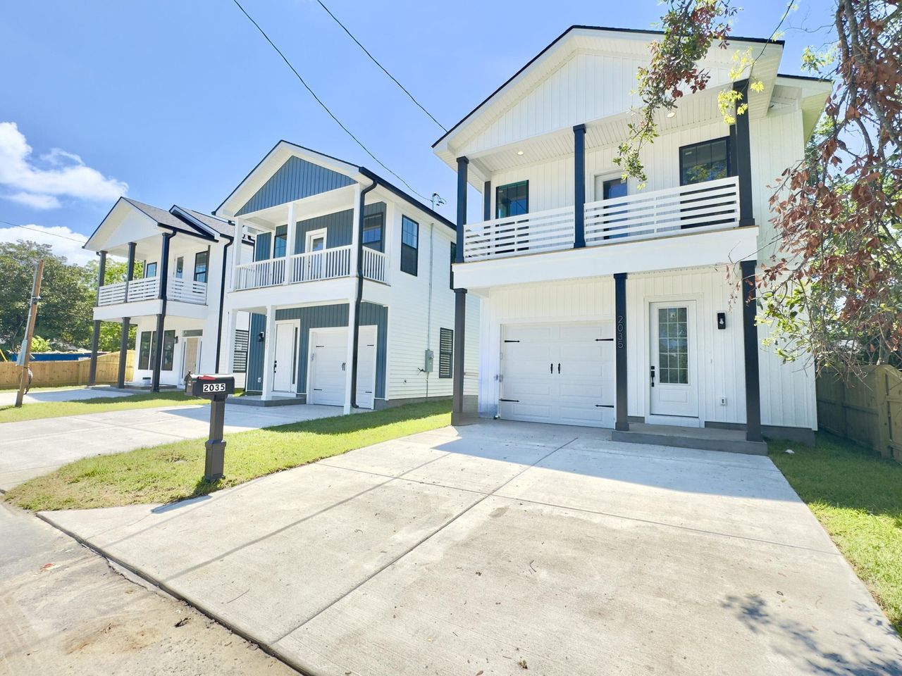 Front exterior of a new home in , North Charleston, SC, highlighting curb appeal (Image 2).