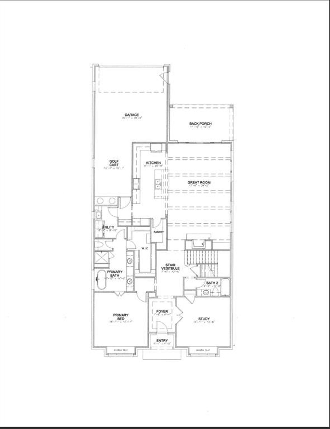 2D floor plan layout of this home in , Fort Worth, TX (Image 2).
