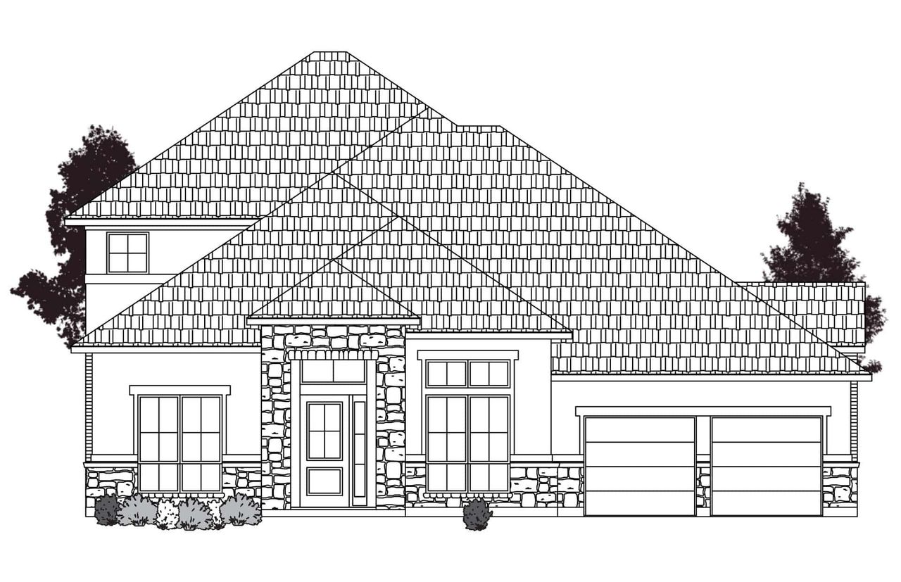 Representative rendering of the exterior for the 3865 by Ravenna Homes (Image 2).
