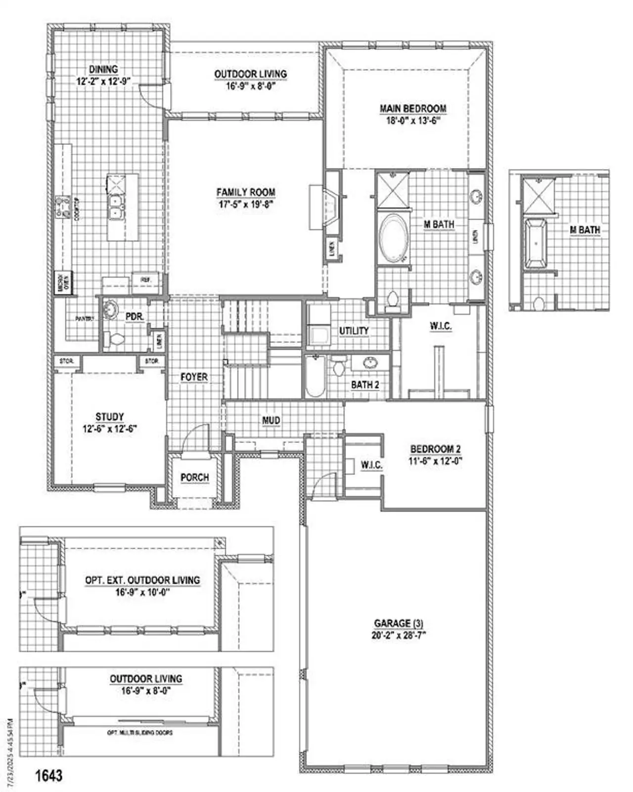 1st Level Floor Plan