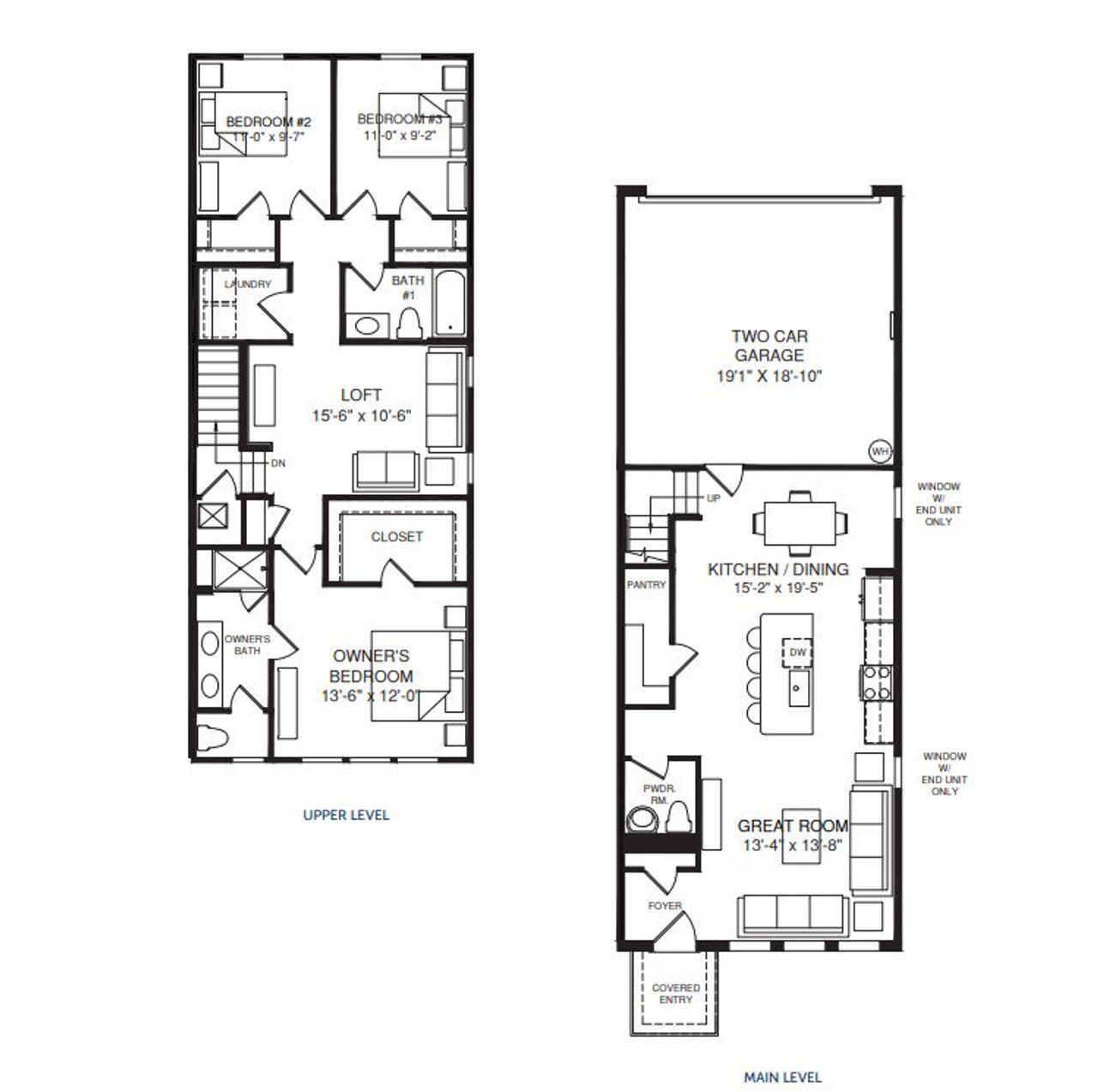 2D floor plan layout for the Allegro by Ryan Homes in Rivington, Debary, FL (Image 2). 2D floor plan layout for the Allegro by Ryan Homes in Rivington, Debary, FL (Image 2).