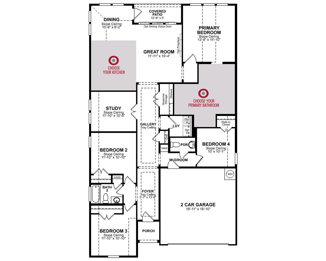 2D floor plan layout of this home in Parklands Estates, Schertz, TX (Image 2). 2D floor plan layout of this home in Parklands Estates, Schertz, TX (Image 2).