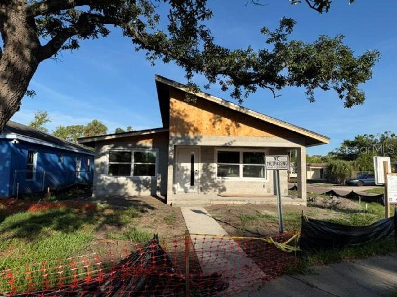 In-progress construction of a new home in , St. Petersburg, FL (Image 2).