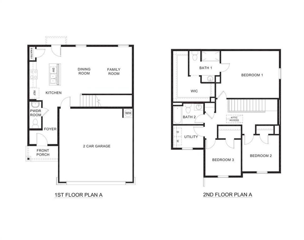 2D floor plan layout of this home in The Hills of Sherman, Sherman, TX (Image 2). 2D floor plan layout of this home in The Hills of Sherman, Sherman, TX (Image 2).