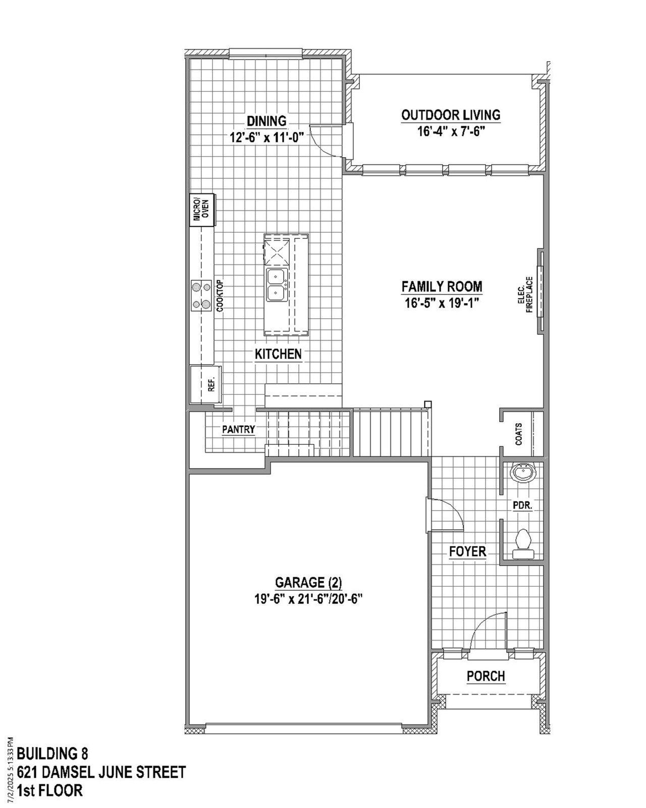 TH Building 8 Unit 2 W 1st Floor