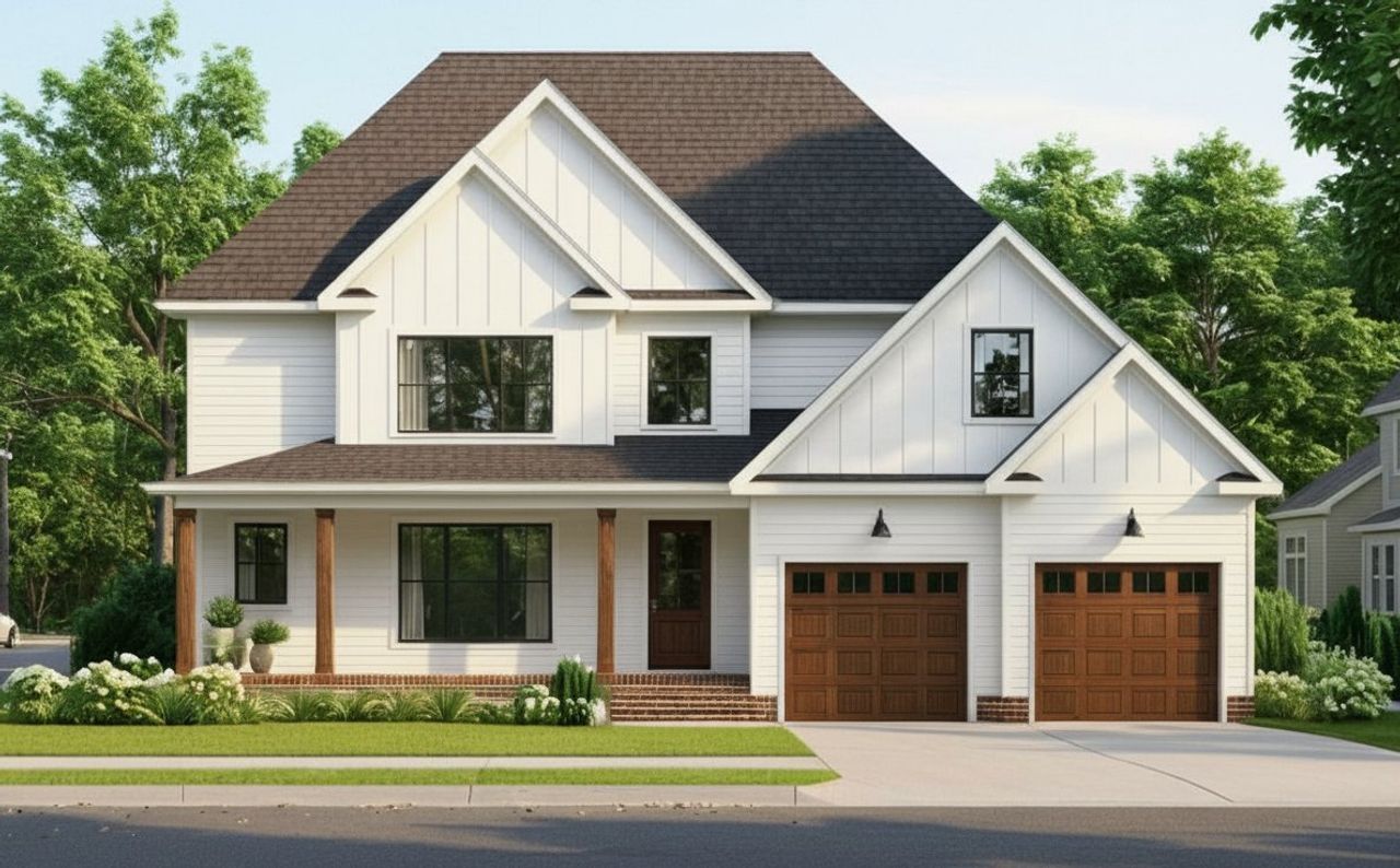 Representative exterior photo of a completed home built from the Toccoa by Riverstone Construction, LLC in Baker Road, Birchwood, TN (Image 2). Representative exterior photo of a completed home built from the Toccoa by Riverstone Construction, LLC in Baker Road, Birchwood, TN (Image 2).