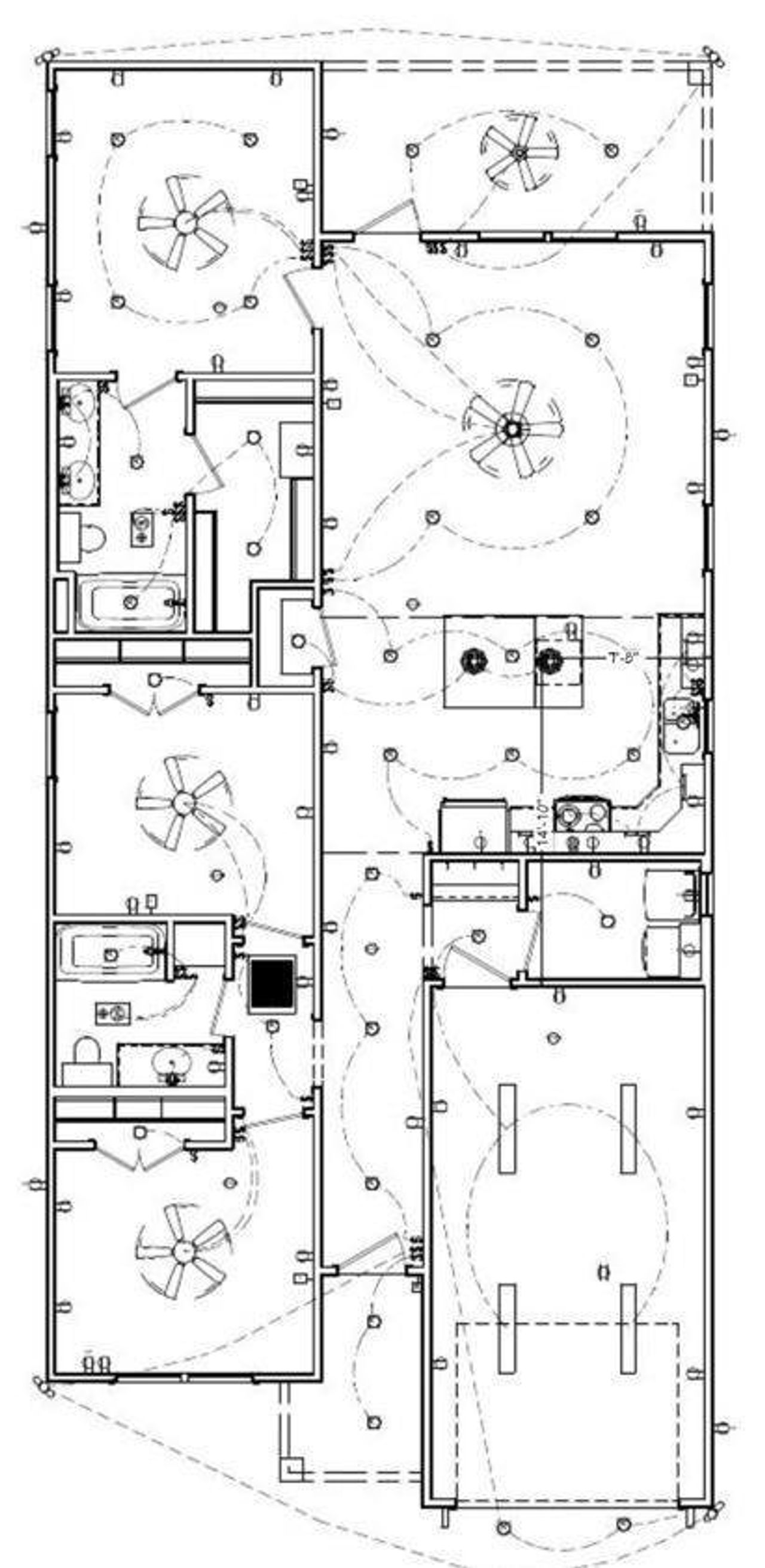 2D floor plan layout of this home in , Vidor, TX (Image 2).
