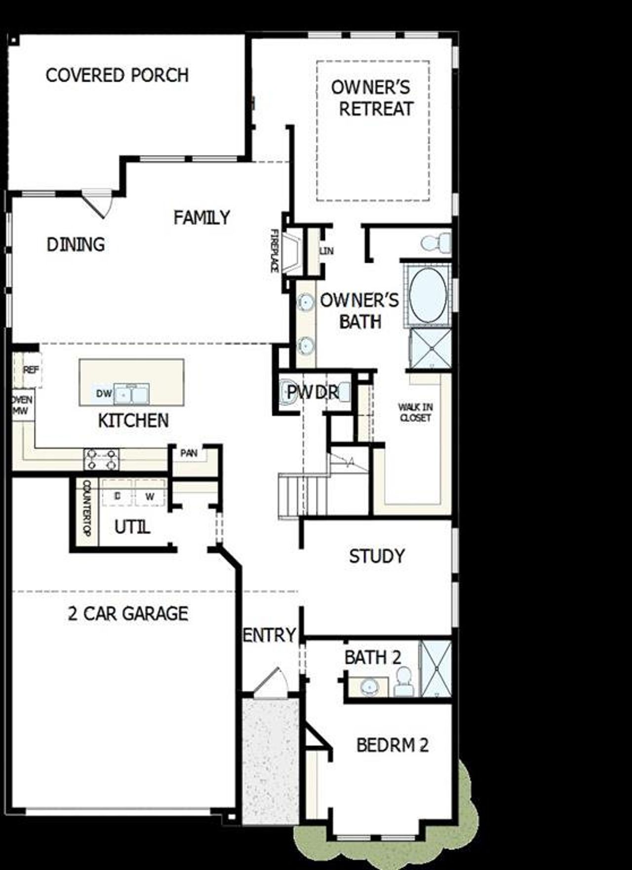 2D floor plan layout of this home in , Fort Worth, TX (Image 2). 2D floor plan layout of this home in , Fort Worth, TX (Image 2).