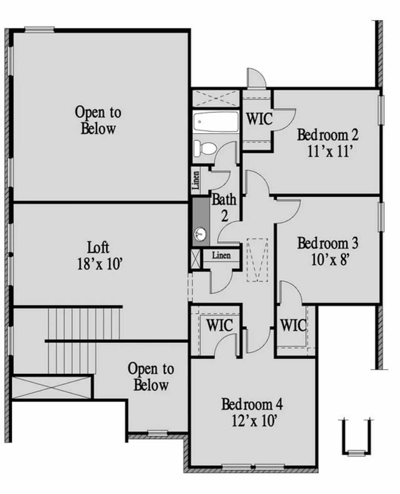 2D floor plan layout for the San Marcos by UnionMain Homes in Legacy Hills, Celina, TX (Image 2). 2D floor plan layout for the San Marcos by UnionMain Homes in Legacy Hills, Celina, TX (Image 2).