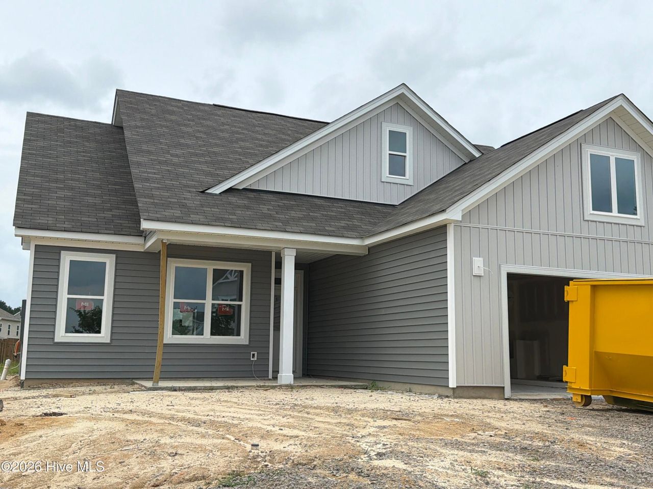 In-progress construction of a new home in Sandy Springs, Aberdeen, NC (Image 2).