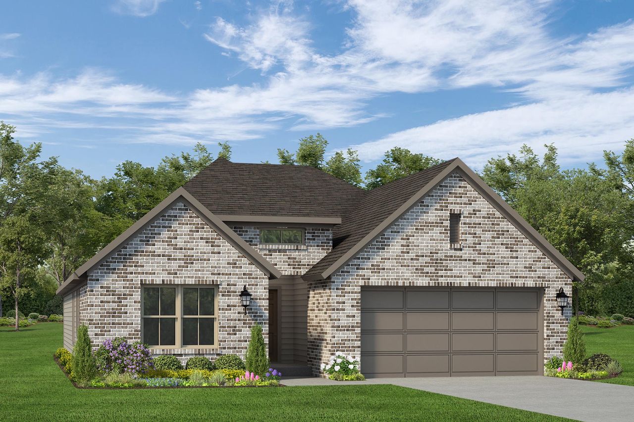 Representative exterior photo of a completed home built from the Magnolia by Autograph Homes in Aldeana - Paintbrush Collection, Bonney, TX (Image 2).