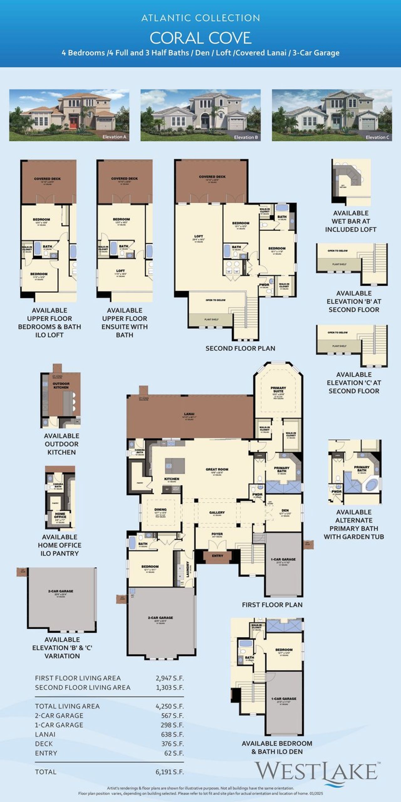 2D floor plan layout for the Coral Cove by Minto Communities in Westlake, Westlake, FL (Image 2). 2D floor plan layout for the Coral Cove by Minto Communities in Westlake, Westlake, FL (Image 2).
