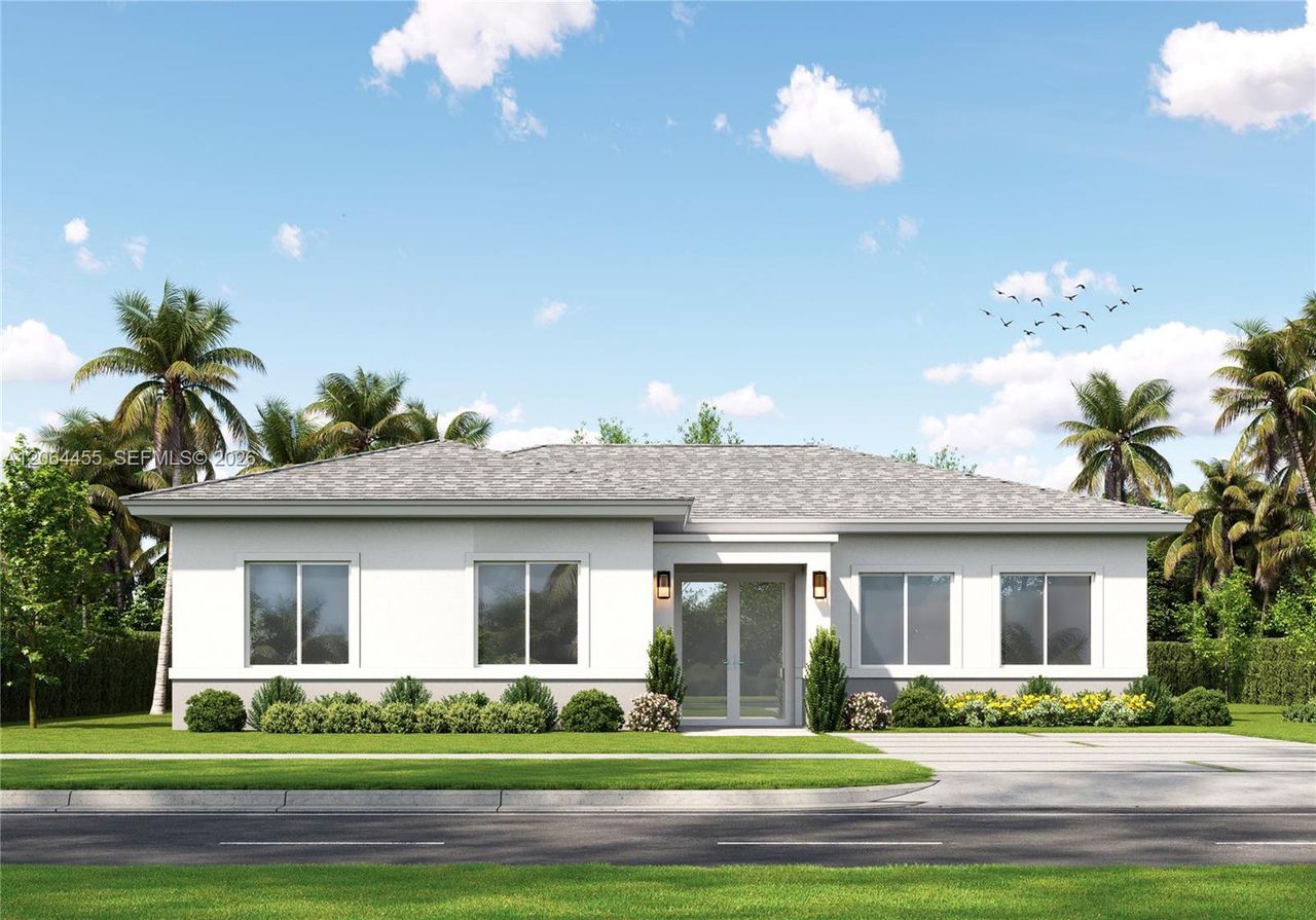 Front exterior of a new home in , Miami Gardens, FL, highlighting curb appeal (Image 2).