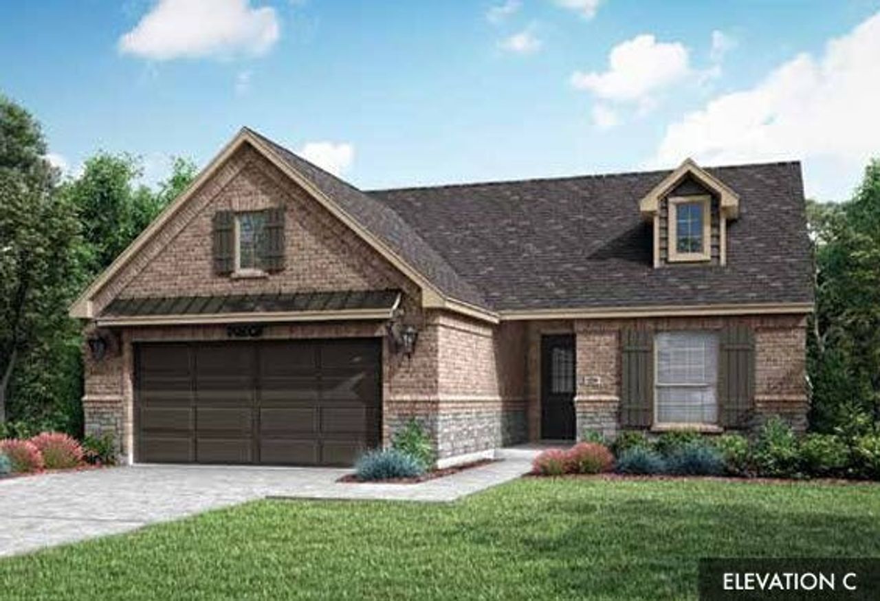 Representative exterior photo of a completed home built from the Salerno by Ladera Texas in Ladera Prosper, Prosper, TX (Image 2). Representative exterior photo of a completed home built from the Salerno by Ladera Texas in Ladera Prosper, Prosper, TX (Image 2).