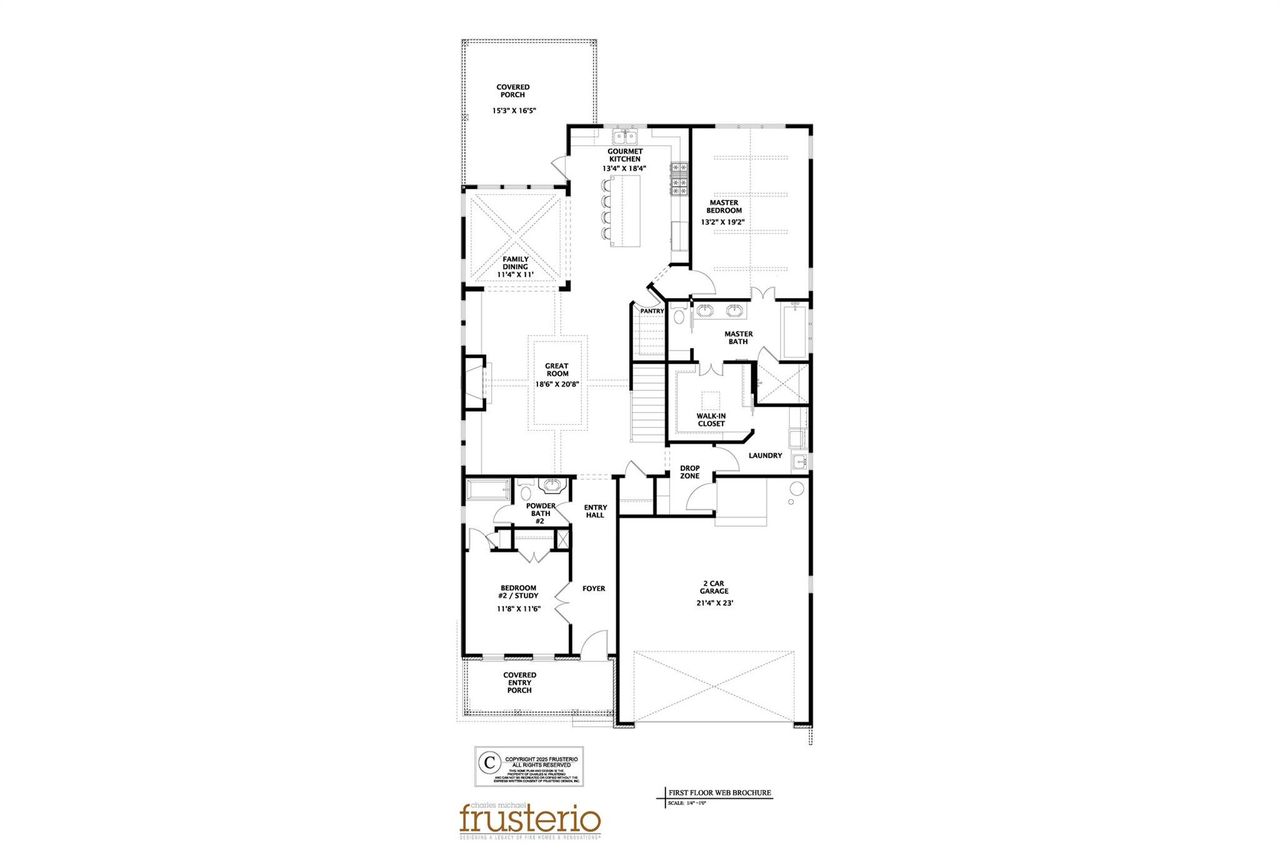 2D floor plan layout of this home in , Charlotte, NC (Image 2).