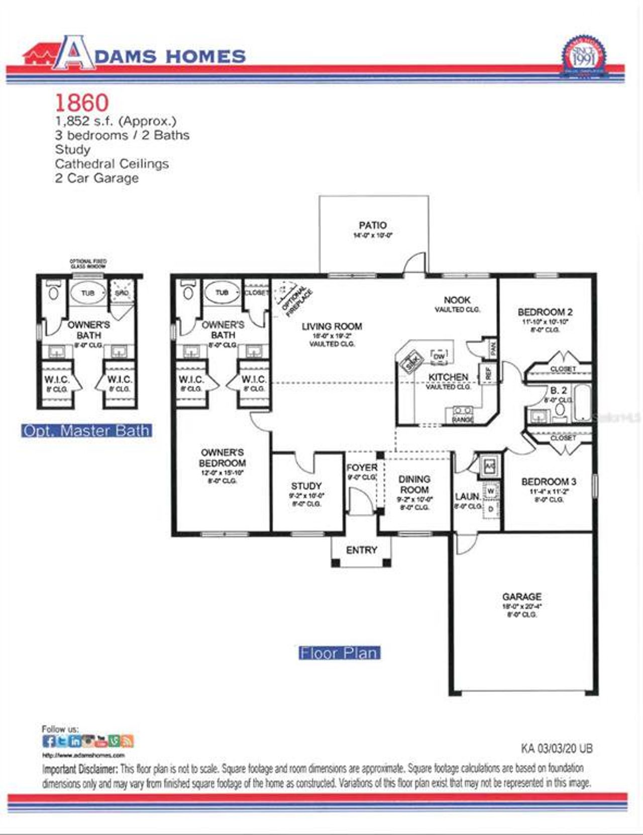 2D floor plan layout of this home in North Port, North Port, FL (Image 2).