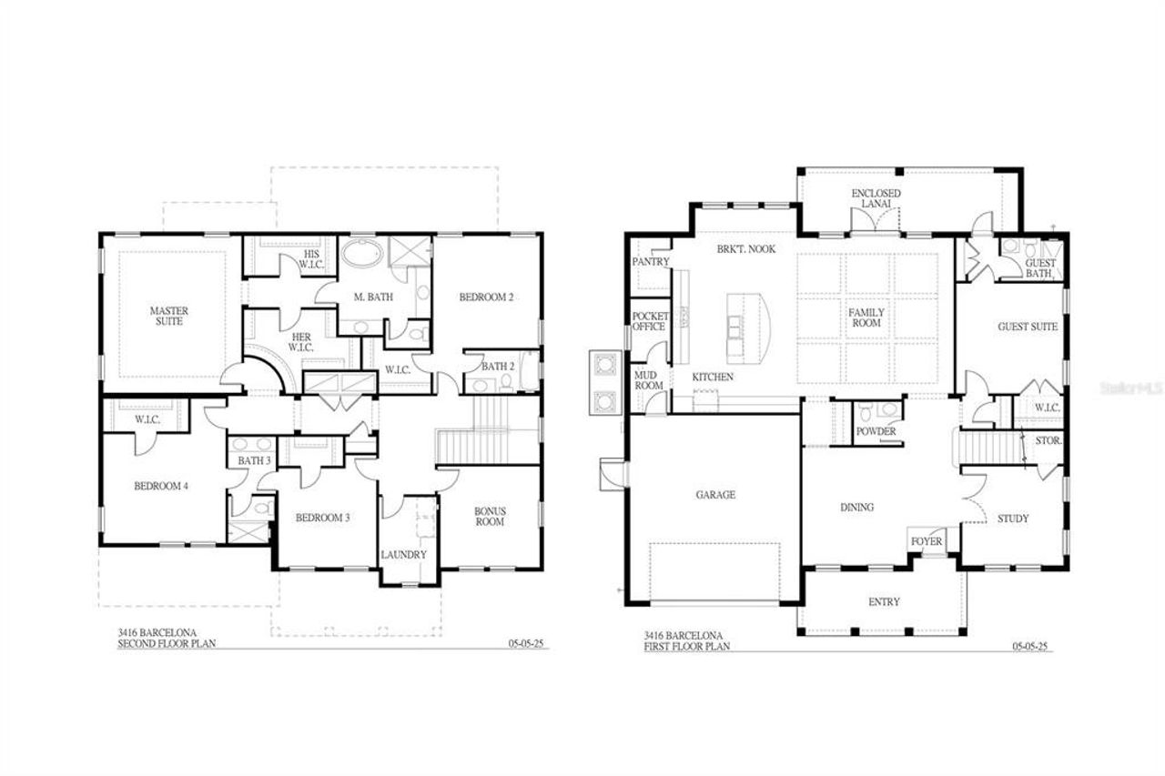 2D floor plan layout of this home in , Tampa, FL (Image 2).