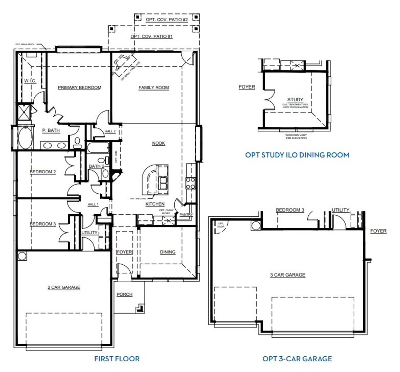 2D floor plan layout for the Concept 1849 by Landsea Homes in Pirate Village, Granbury, TX (Image 2). 2D floor plan layout for the Concept 1849 by Landsea Homes in Pirate Village, Granbury, TX (Image 2).