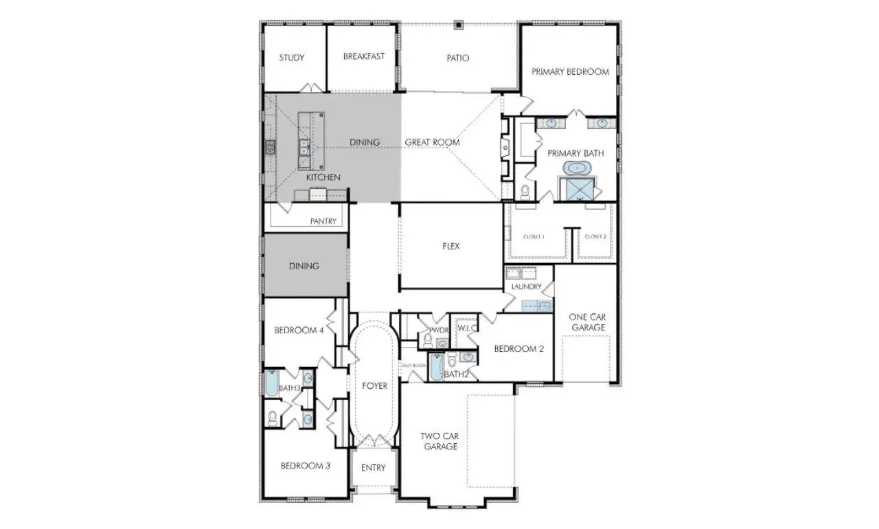 View of home floor plan