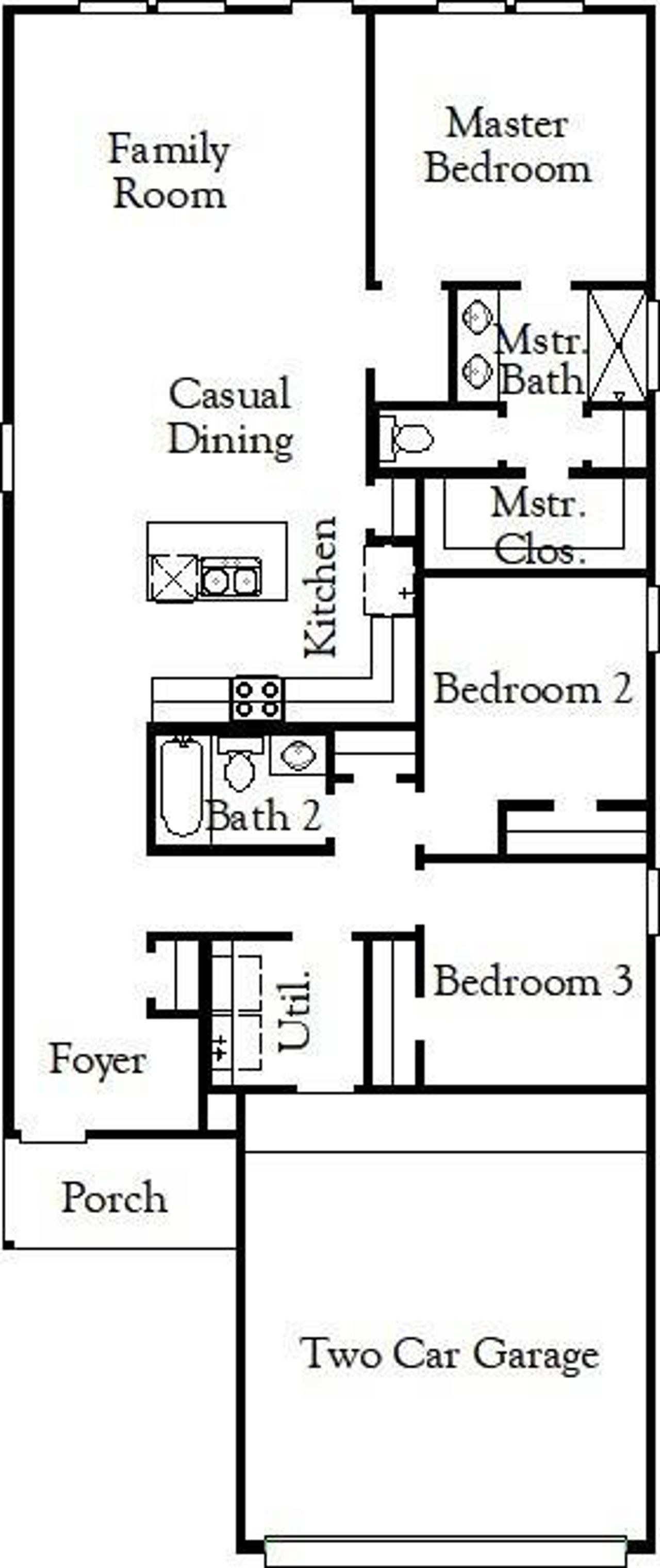 Gray Floorplan