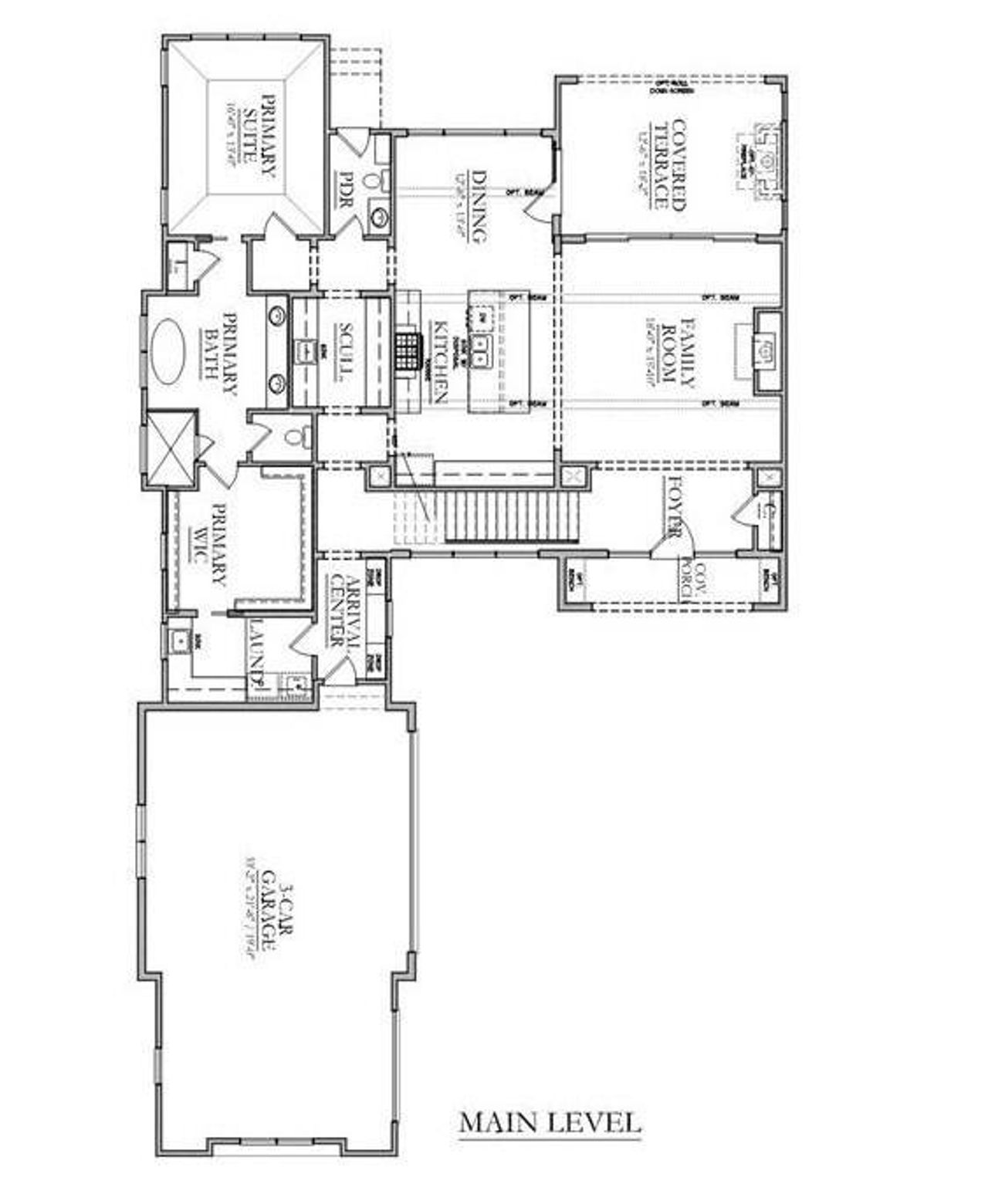 2D floor plan layout of this home in , Charlotte, NC (Image 2).