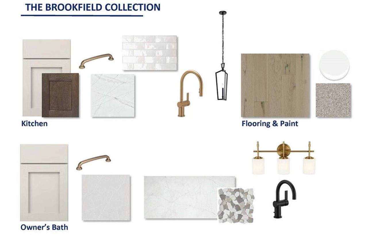 Sample of building materials used in homes in Maple Grove at Towne Lake, Woodstock (Image 2). Sample of building materials used in homes in Maple Grove at Towne Lake, Woodstock (Image 2).