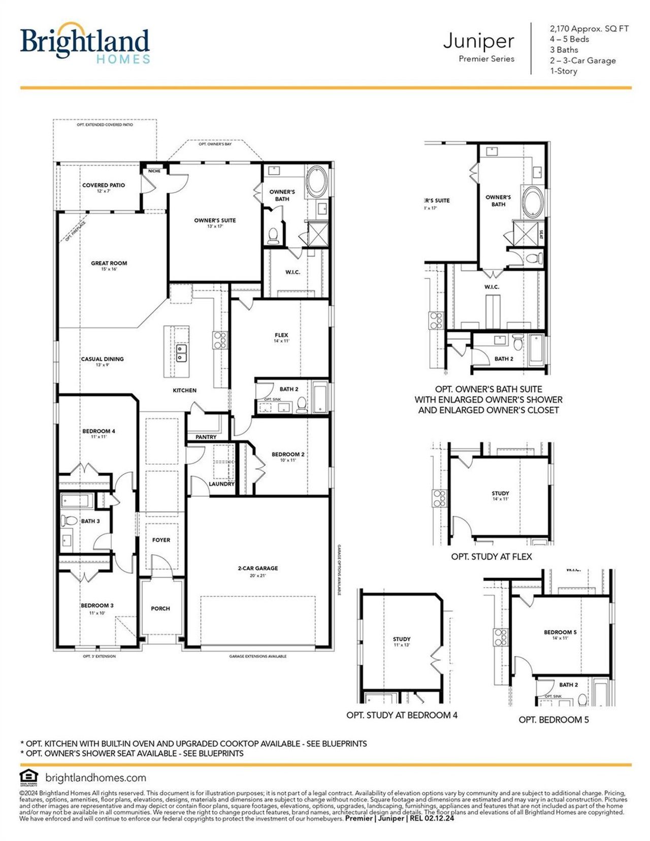 2D floor plan layout of this home in Sunfield, Buda, TX (Image 2).