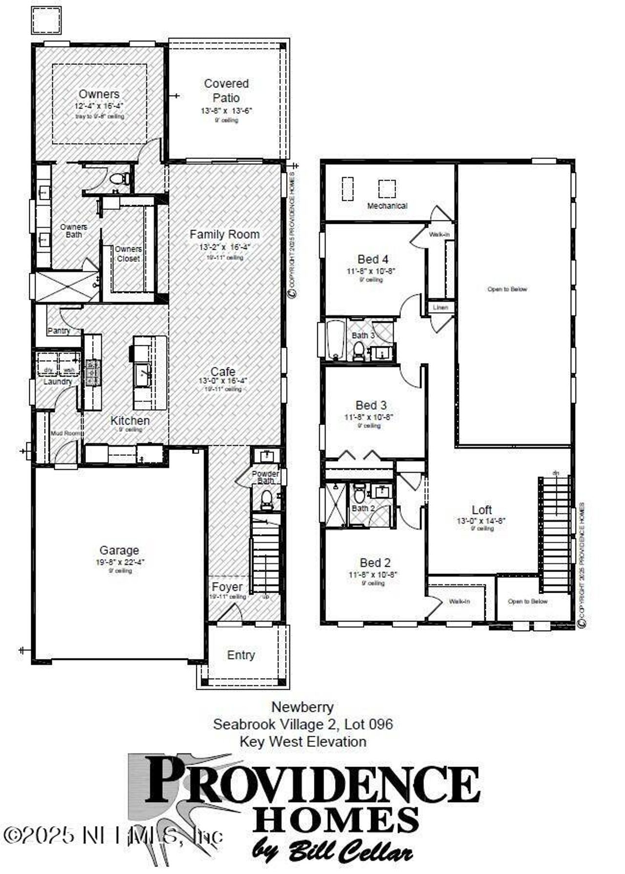 2D floor plan layout of this home in , Ponte Vedra, FL (Image 2).