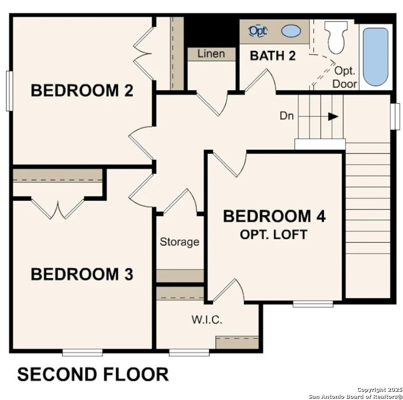 2D floor plan layout of this home in Senna, Leon Valley, TX (Image 2). 2D floor plan layout of this home in Senna, Leon Valley, TX (Image 2).