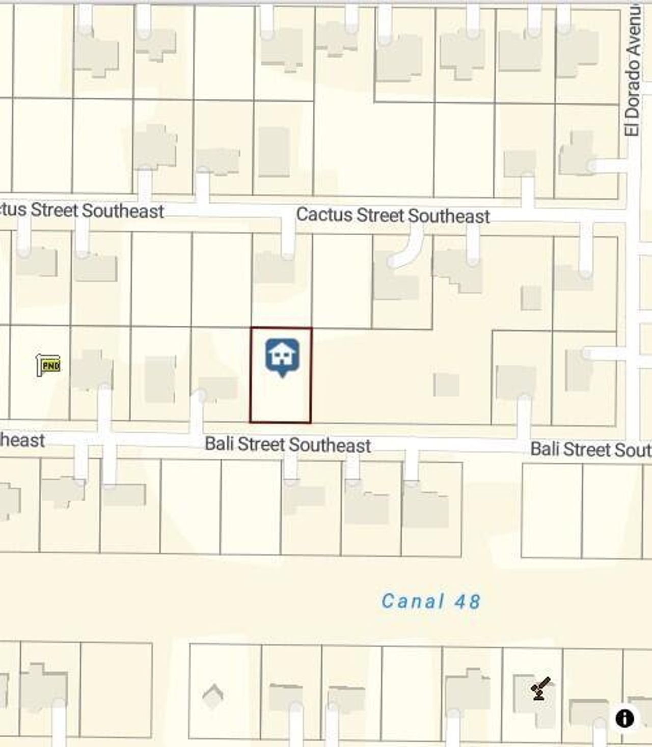 281 Bali St SE Palm Bay Location