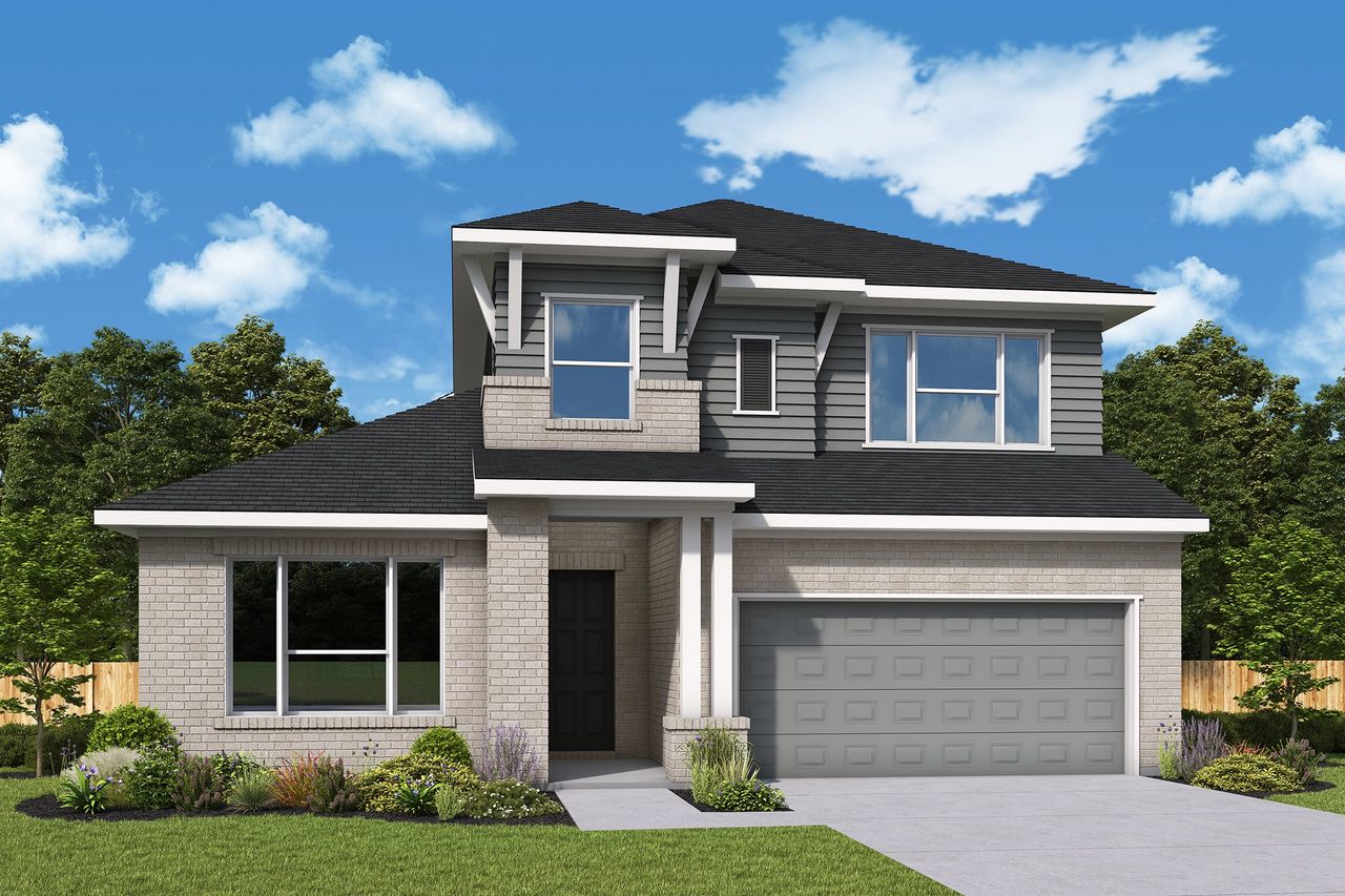 The Zinnia - D Exterior The Zinnia - D Exterior