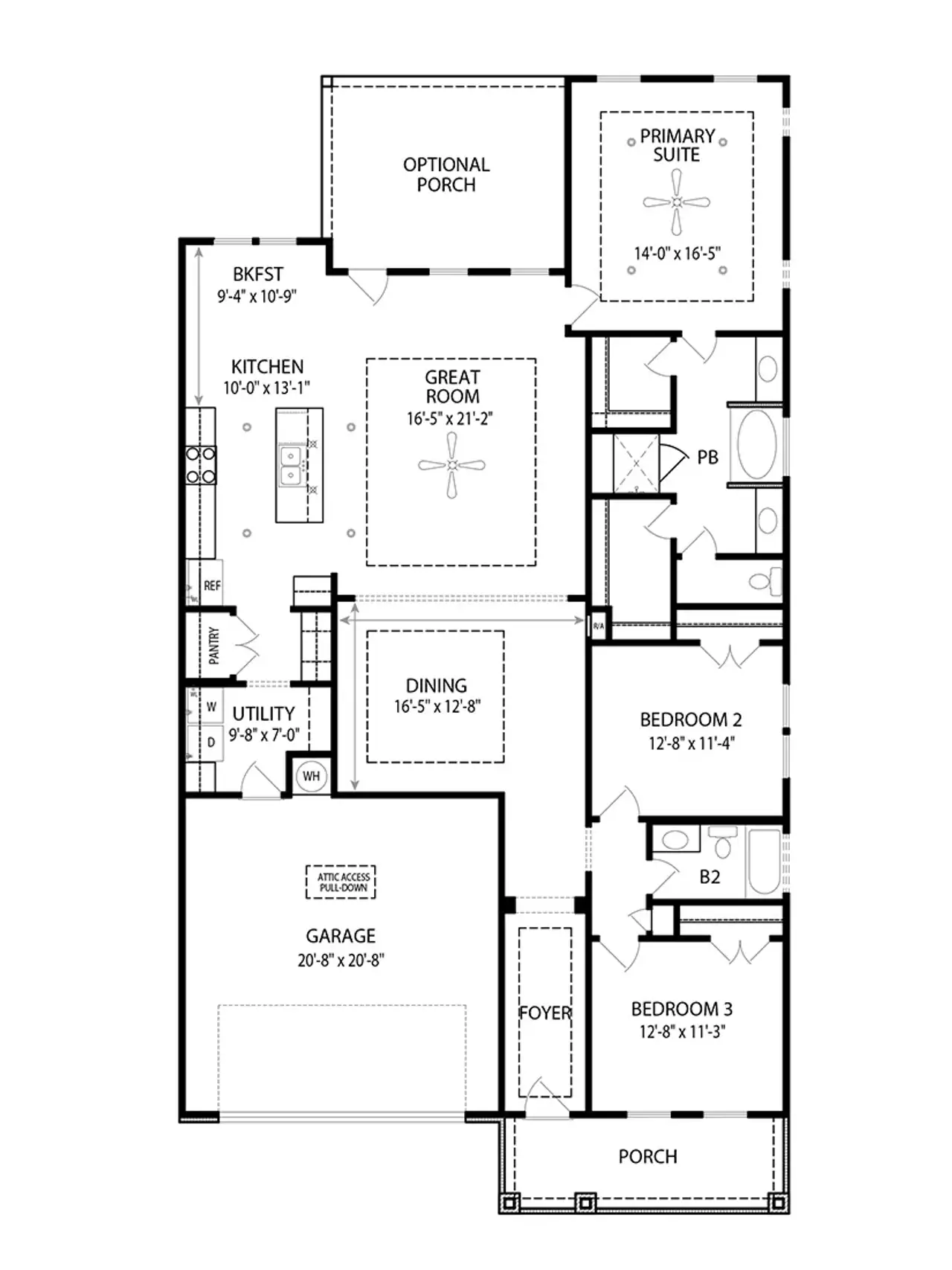 6231 Kenwyn Pass, Smyrna, TN • Midland I GY, Floor Plans