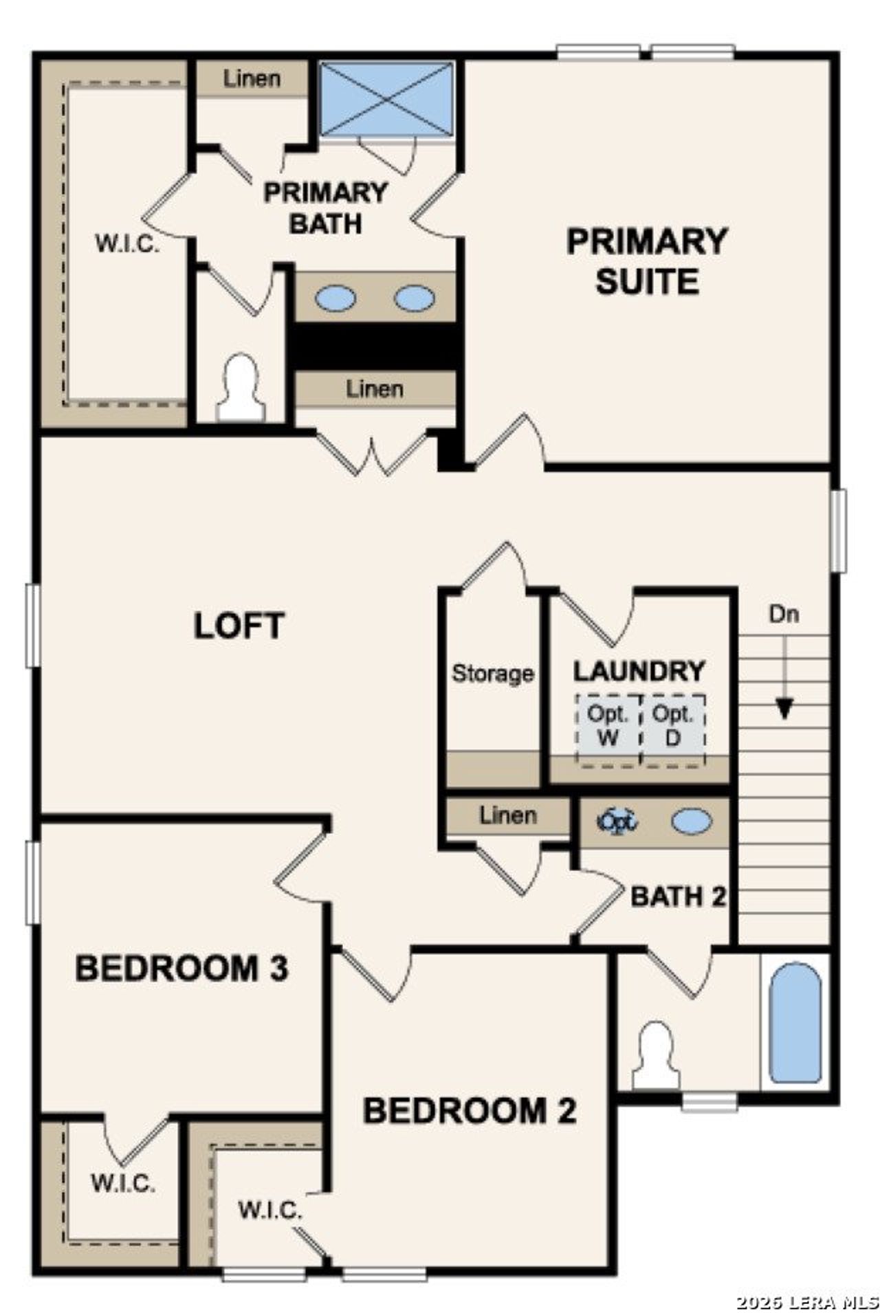 2D floor plan layout of this home in Senna, Leon Valley, TX (Image 2).