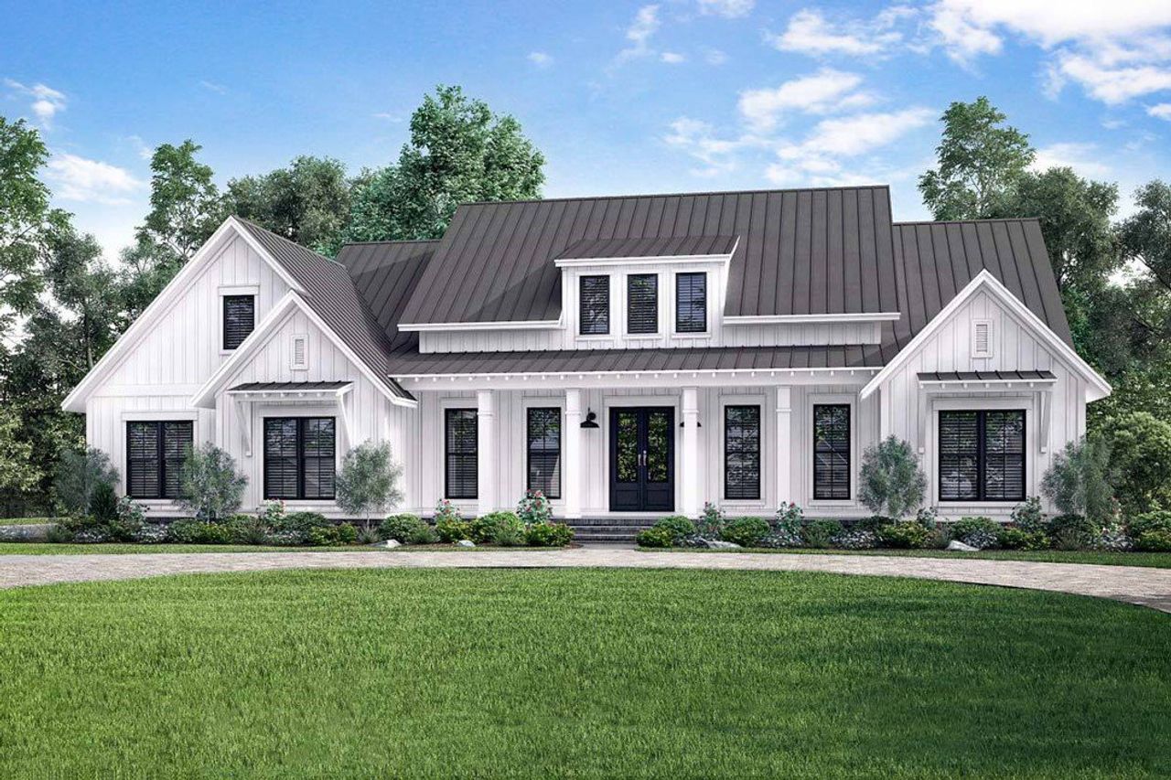 Representative exterior photo of a completed home built from the The Primrose by Remington Custom Homes in Bella Crossing, Benbrook, TX (Image 2). Representative exterior photo of a completed home built from the The Primrose by Remington Custom Homes in Bella Crossing, Benbrook, TX (Image 2).