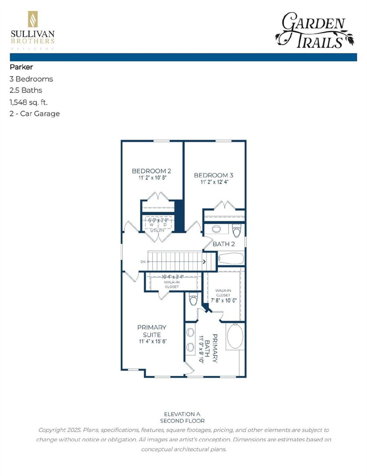 2D floor plan layout of this home in , Houston, TX (Image 2).